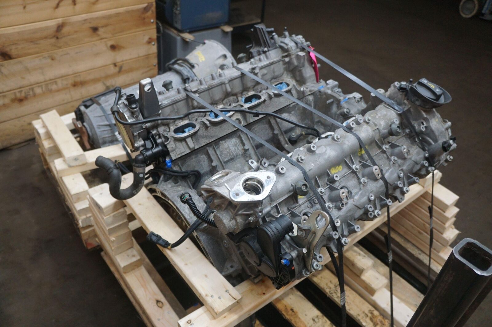 4 7L Twin Turbo V8 M278 Engine Motor Long Block RWD Mercedes SL550 R231