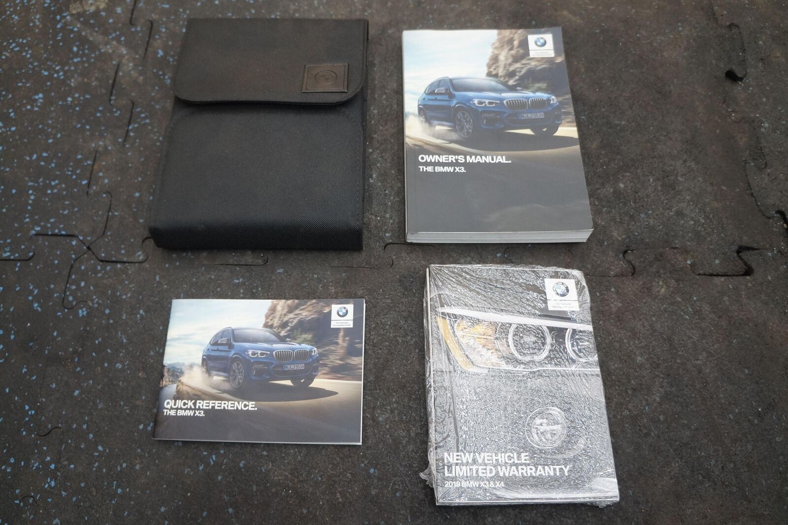 Owners Manual Booklet Reference Guide & Case OEM BMW X3 G01 RWD 2019 –  Pacific Motors