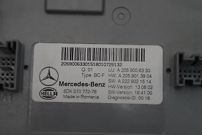 Front SAM Lamp Signal Activation Module 2059006330 Mercedes C63 C300 ...