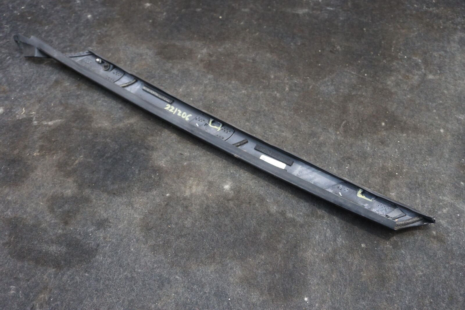 Front Left Exterior A-pillar Trim Panel Black OEM Pt00015996 Rivian R1T ...