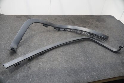 Set 2 Rear Left Falcon Door Sill Bracket Cover Panel Trim OEM Tesla Model X 2016