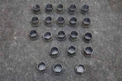 Set Of 21 3D Printed Lug Nut Covers Black Tesla Cybertruck 2024 *Note - Image 2