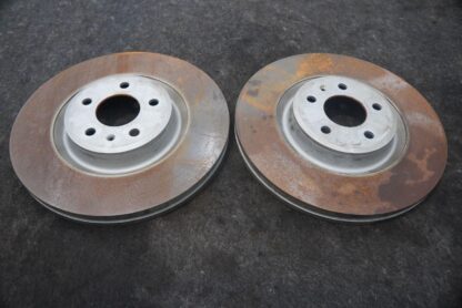 Set 2 Front Left Right Disc Brake Rotor Porsche Macan 2019