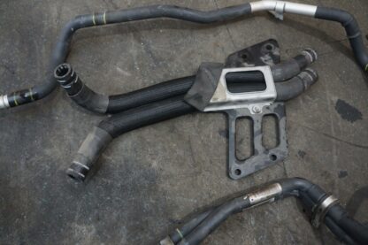 Set Transmission Cooling ATF Water Delivery Return Line Pipe Ferrari California - Image 2