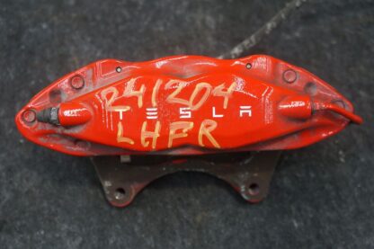 Front Left Brake Caliper Red Brembo OEM 1007794-01-D Tesla Model S 2012-2020