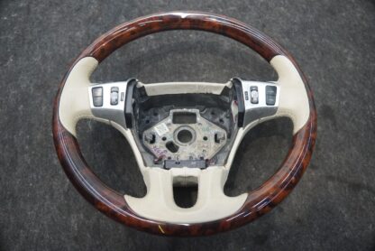 Front Left Driver Steering Wheel Wood Trim 3W0419093 Bentley Flying Spur 2014