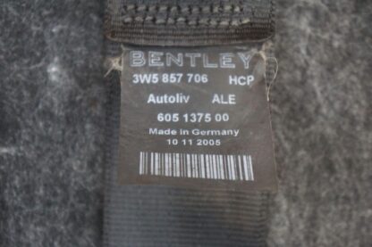 Front Right Seat Belt Retractor 3W5857706 Bentley Continental Flying Spur 06-12 - Image 7