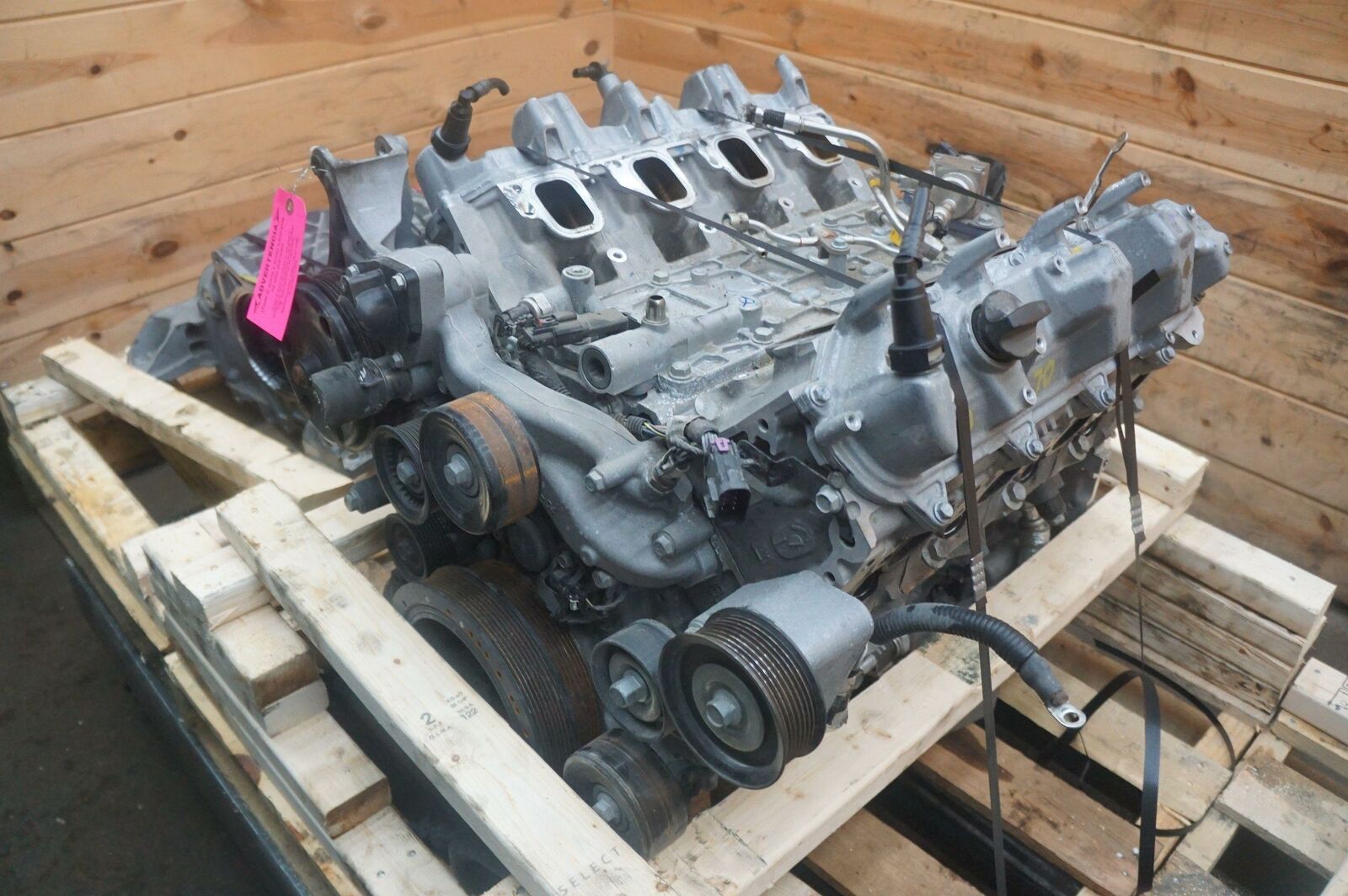 6.2L V8 Supercharged LT4 Engine Motor Long Block Chevrolet Corvette C7 ...