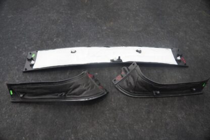 Set 3 Rear Trunk Lid Lift Gate Upper Trim Panel Cover 51497365223 BMW X5 F15 - Image 3