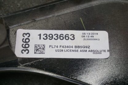Tailgate Trim Finisher Badge Camera Assembly Absolute Black Navigator 2015-17 - Image 8