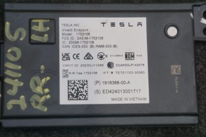 Bluetooth Low Energy End Point Module OEM 1918368-00-A Tesla Cybertruck 24 *Note - Image 2