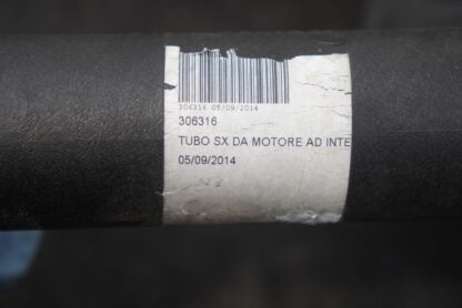 Set Front Left Turbo Intercooler Pipe Hose Tube 306316 Ferrari California T 2015 - Image 4