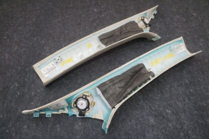 Set Of 2 Front Left & Right A Pillar Trim Panel 1002488-00-F Tesla Model S 12-16 - Image 3