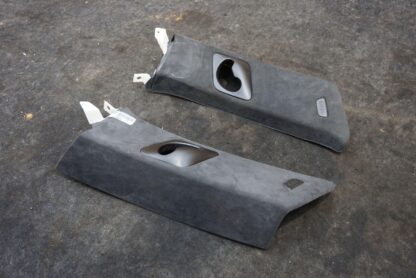 Set Left & Right C-pillar Interior Trim Panel Black 51437284699 BMW X5 X5M 15-18 - Image 3