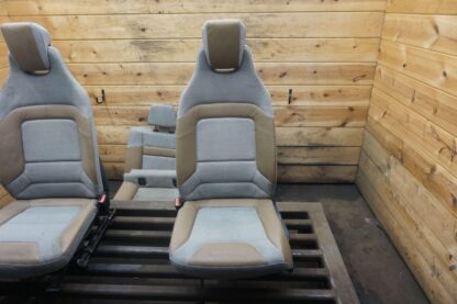 Set Of Front Rear Cloth & Leather Cassia Seats OEM BMW I3 94 REX 2017 *Note - Image 3