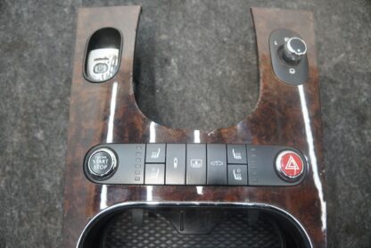 Center Console Bin Wood Trim Panel Switch 3W0858192D Bentley Flying Spur 2014 - Image 3