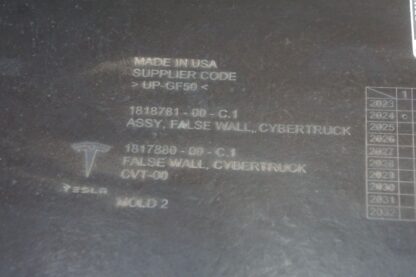 Front Truck Bed False Wall Assembly OEM 1818781-00-D Tesla Cybertruck 2024 *Note - Image 18