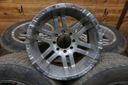 Set of 5 20X9 Chrome Plated Moto Metal Wheel Rim 8x165 Hummer H2 2002-09 - Image 4