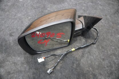 Left Driver Door Mirror Assembly Black OEM Maserati Quattroporte M156 2016