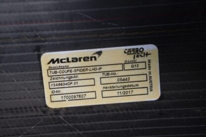 Local Pickup Only! Body Frame Shell Tub Monocoque Tub McLaren 570S 2018 *Note* - Image 10