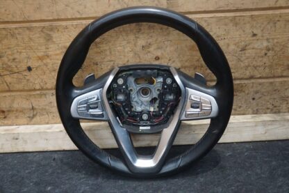 Flat Bottom Heated Steering Wheel OEM 32308008186 Bmw 7 Series 750i 16-19 *Note*