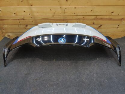 Rear Bumper Cover Driving Assist PDC S5ASA Crystal White OEM BMW i8 2014-19 NOTE - Image 4