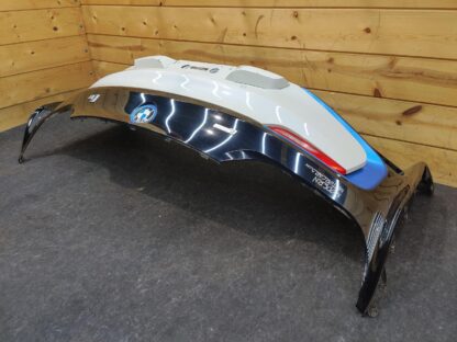 Rear Bumper Cover Driving Assist PDC S5ASA Crystal White OEM BMW i8 2014-19 NOTE - Image 6