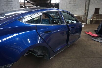 Rear Right Passenger Door Shell Blue OEM 6006566-E0-H Tesla Model S 16-20 *Note - Image 2