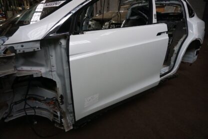 Front Left Side Driver Door Shell White OEM 1069535-E0-C Tesla Model X 75D 16-20 - Image 2