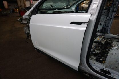 Front Left Side Driver Door Shell White OEM 1069535-E0-C Tesla Model X 75D 16-20 - Image 3