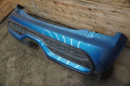 Rear Park Assist Bumper Cover Assembly Island Blue OEM Mini Cooper S F55 2024 - Image 3