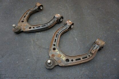 Set of 2 Front Left Right Upper Control Arm OEM Tesla Model S 2014 * Rust *
