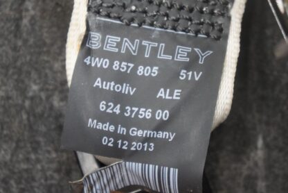 Rear Left Seat Belt Retractor Linen 4W0857805 51V OEM Bentley Flying Spur 2013+ - Image 4