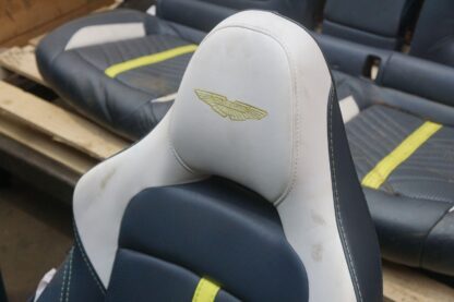 Set Front & Rear Seat Assembly Blue Leather OEM Aston Martin Dbx 707 23 *Note - Image 20