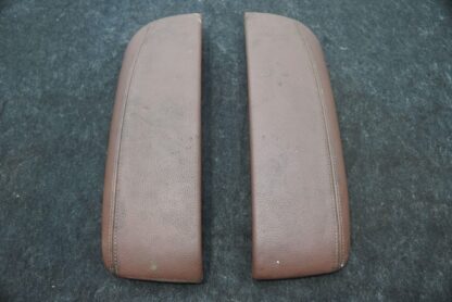 Center Console Leather Armrest Trim Pad Lid Set 51166836491 OEM BMW X5 F15 2018 - Image 2