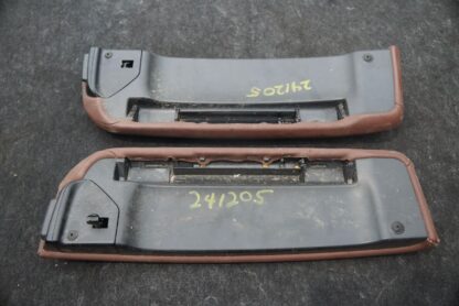 Center Console Leather Armrest Trim Pad Lid Set 51166836491 OEM BMW X5 F15 2018 - Image 4