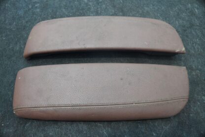 Center Console Leather Armrest Trim Pad Lid Set 51166836491 OEM BMW X5 F15 2018