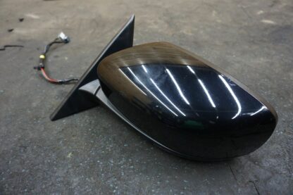 Left Door Mirror Assembly Nero Ribelle Black OEM Maserati Ghibli M157 2014-16 - Image 2