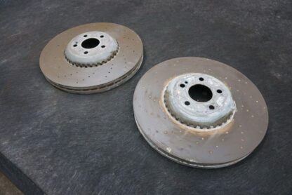 Set 2 Front Left & Right Disk Brake Rotor A2234214500 Mercedes S580 W223 2021-24 - Image 2