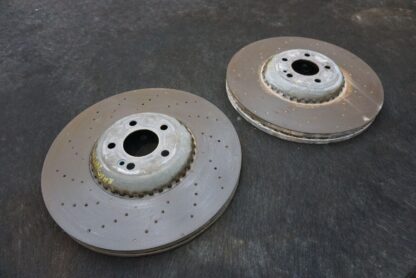 Set 2 Front Left & Right Disk Brake Rotor A2234214500 Mercedes S580 W223 2021-24 - Image 3