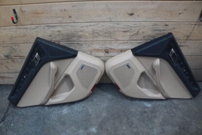 Set 4 Front Rear Interior Door Trim Panel Beige 95b867105at Porsche Macan 2017 - Image 5