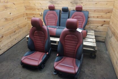 Set Front Rear Left Right Driver Passenger Seat Mercedes GLC43 GLC63 X253 17-23 - Image 2