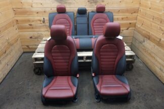 Set Front Rear Left Right Driver Passenger Seat Mercedes GLC43 GLC63 X253 17-23