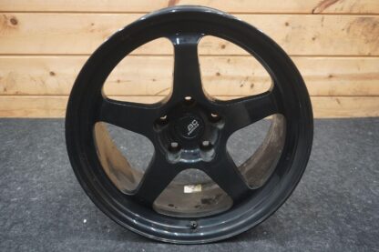 18X10 5-Spoke BC Forged TD03 Monoblock Wheel Black 5X120 Chevrolet Corvette C6