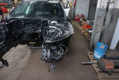 Front Left Fender Rail Frame Apron Structural Metal Body Cut Mercedes S580 2021 - Image 3