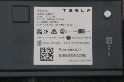 Bluetooth Low Energy End Point Module OEM 1918368-00-A Tesla Cybertruck 2024 - Image 5