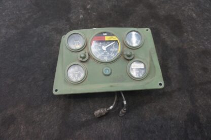 Front Dash Instrument 5 Guage Cluster Green AM General Hummer Humvee H1 M998 92 - Image 4