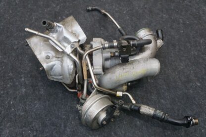 Left Turbo Turbocharger OEM 07C145061AB Bentley Continental Flying Spur 2006 - Image 4