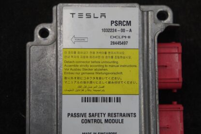 Passive Air Safety Restraint Bag Control Module 1032224-00-A Tesla Model S 2015 - Image 4