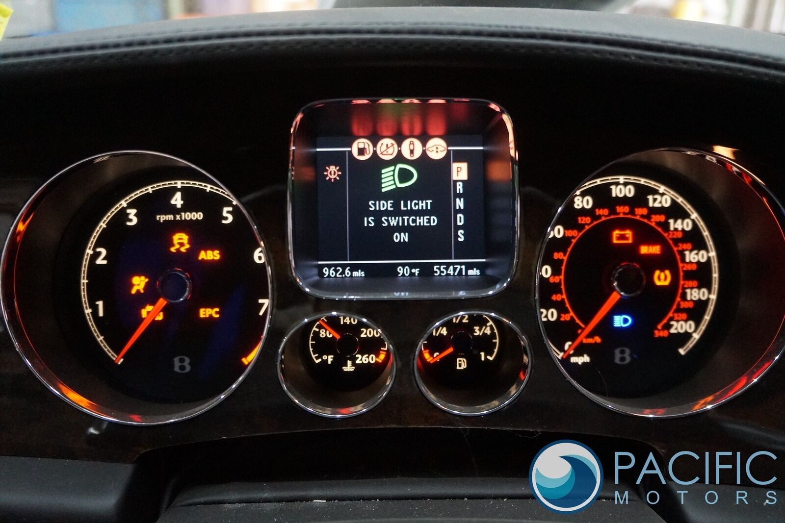 Left Dash Speedometer Wood Trim Bezel Vent 3w Bentley Continental Gt 07 Pacific Motors